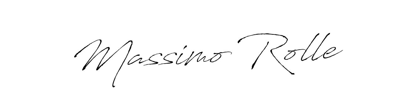 How to make Massimo Rolle signature? Antro_Vectra is a professional autograph style. Create handwritten signature for Massimo Rolle name. Massimo Rolle signature style 6 images and pictures png