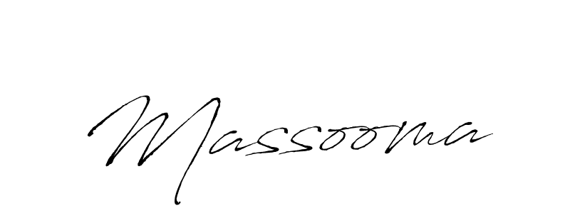 Massooma stylish signature style. Best Handwritten Sign (Antro_Vectra) for my name. Handwritten Signature Collection Ideas for my name Massooma. Massooma signature style 6 images and pictures png