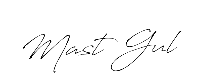 The best way (Antro_Vectra) to make a short signature is to pick only two or three words in your name. The name Mast Gul include a total of six letters. For converting this name. Mast Gul signature style 6 images and pictures png