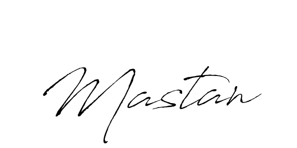 Make a beautiful signature design for name Mastan. With this signature (Antro_Vectra) style, you can create a handwritten signature for free. Mastan signature style 6 images and pictures png