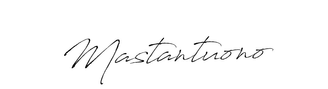 Create a beautiful signature design for name Mastantuono. With this signature (Antro_Vectra) fonts, you can make a handwritten signature for free. Mastantuono signature style 6 images and pictures png