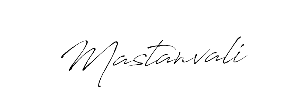 How to make Mastanvali signature? Antro_Vectra is a professional autograph style. Create handwritten signature for Mastanvali name. Mastanvali signature style 6 images and pictures png