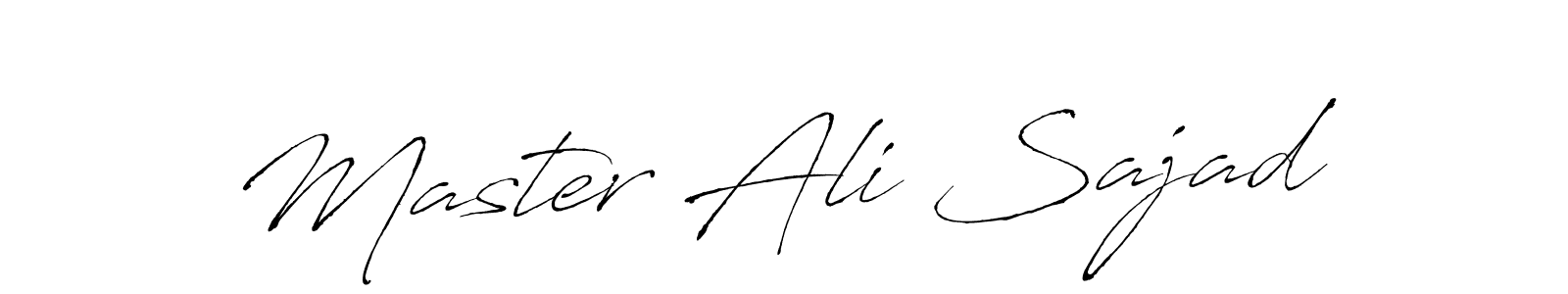 How to make Master Ali Sajad signature? Antro_Vectra is a professional autograph style. Create handwritten signature for Master Ali Sajad name. Master Ali Sajad signature style 6 images and pictures png