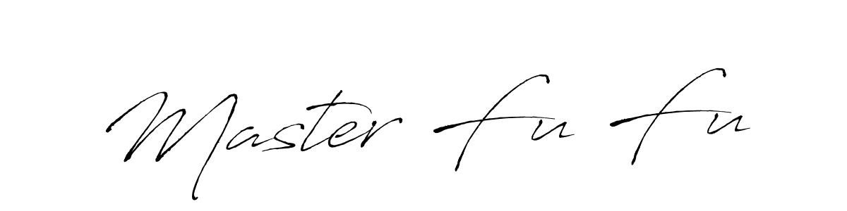 Use a signature maker to create a handwritten signature online. With this signature software, you can design (Antro_Vectra) your own signature for name Master Fu Fu. Master Fu Fu signature style 6 images and pictures png