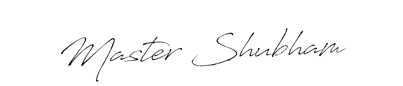 Use a signature maker to create a handwritten signature online. With this signature software, you can design (Antro_Vectra) your own signature for name Master Shubham. Master Shubham signature style 6 images and pictures png