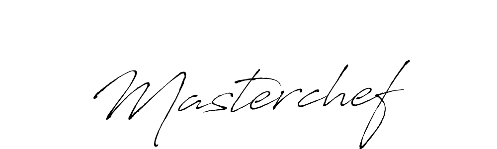 How to make Masterchef signature? Antro_Vectra is a professional autograph style. Create handwritten signature for Masterchef name. Masterchef signature style 6 images and pictures png