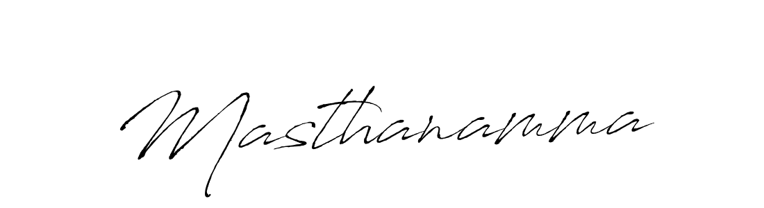 Make a beautiful signature design for name Masthanamma. With this signature (Antro_Vectra) style, you can create a handwritten signature for free. Masthanamma signature style 6 images and pictures png