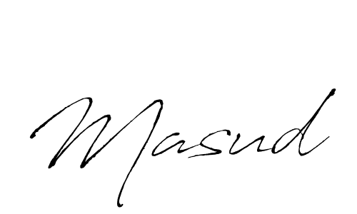 Make a beautiful signature design for name Masud. With this signature (Antro_Vectra) style, you can create a handwritten signature for free. Masud signature style 6 images and pictures png