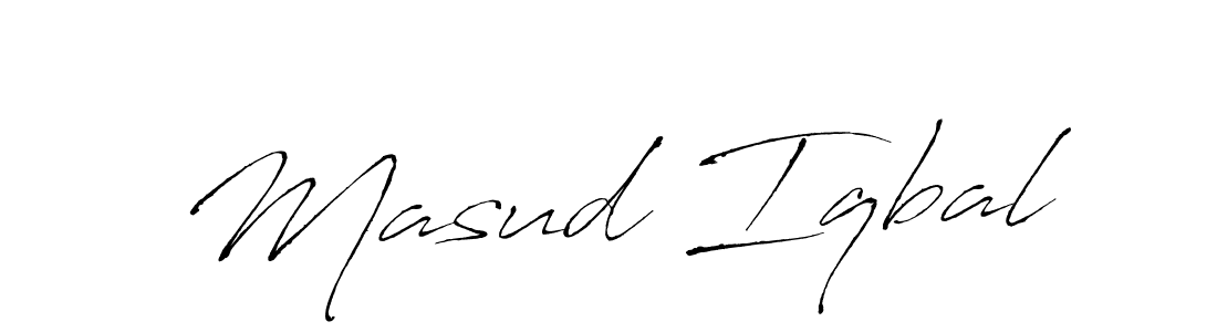 This is the best signature style for the Masud Iqbal name. Also you like these signature font (Antro_Vectra). Mix name signature. Masud Iqbal signature style 6 images and pictures png