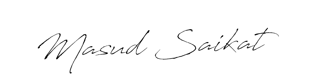 Make a short Masud Saikat signature style. Manage your documents anywhere anytime using Antro_Vectra. Create and add eSignatures, submit forms, share and send files easily. Masud Saikat signature style 6 images and pictures png