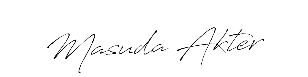 Make a beautiful signature design for name Masuda Akter. Use this online signature maker to create a handwritten signature for free. Masuda Akter signature style 6 images and pictures png