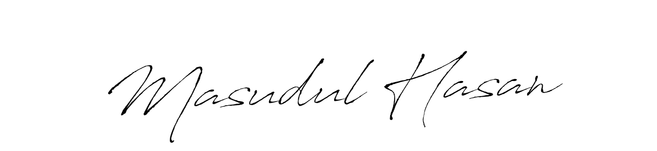 Masudul Hasan stylish signature style. Best Handwritten Sign (Antro_Vectra) for my name. Handwritten Signature Collection Ideas for my name Masudul Hasan. Masudul Hasan signature style 6 images and pictures png