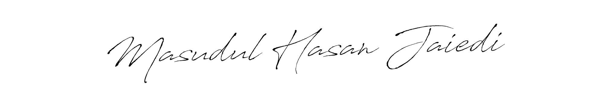 Also we have Masudul Hasan Jaiedi name is the best signature style. Create professional handwritten signature collection using Antro_Vectra autograph style. Masudul Hasan Jaiedi signature style 6 images and pictures png