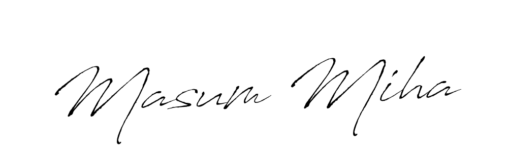 This is the best signature style for the Masum Miha name. Also you like these signature font (Antro_Vectra). Mix name signature. Masum Miha signature style 6 images and pictures png