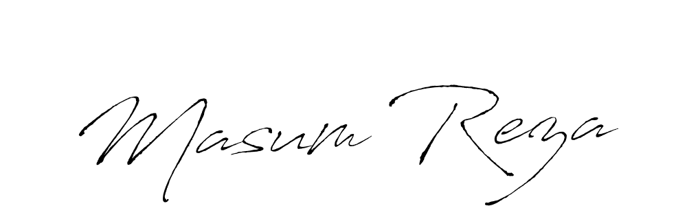 Create a beautiful signature design for name Masum Reza. With this signature (Antro_Vectra) fonts, you can make a handwritten signature for free. Masum Reza signature style 6 images and pictures png