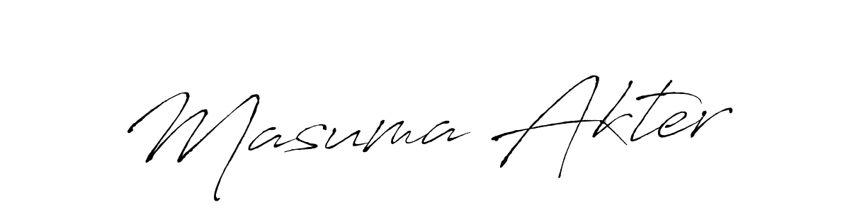 You should practise on your own different ways (Antro_Vectra) to write your name (Masuma Akter) in signature. don't let someone else do it for you. Masuma Akter signature style 6 images and pictures png