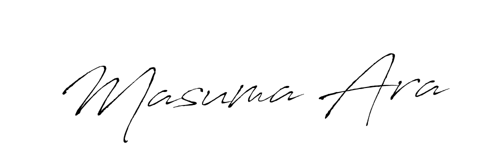 See photos of Masuma Ara official signature by Spectra . Check more albums & portfolios. Read reviews & check more about Antro_Vectra font. Masuma Ara signature style 6 images and pictures png