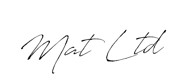 How to make Mat Ltd signature? Antro_Vectra is a professional autograph style. Create handwritten signature for Mat Ltd name. Mat Ltd signature style 6 images and pictures png