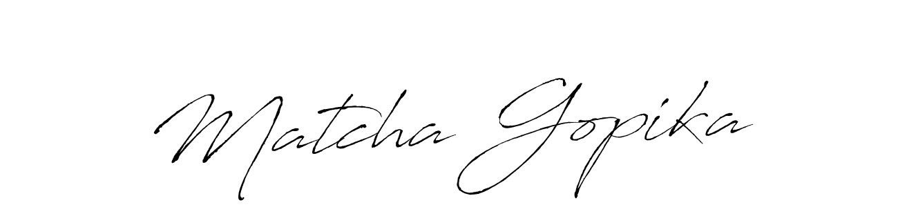 Best and Professional Signature Style for Matcha Gopika. Antro_Vectra Best Signature Style Collection. Matcha Gopika signature style 6 images and pictures png
