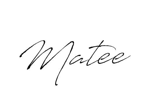 How to make Matee name signature. Use Antro_Vectra style for creating short signs online. This is the latest handwritten sign. Matee signature style 6 images and pictures png