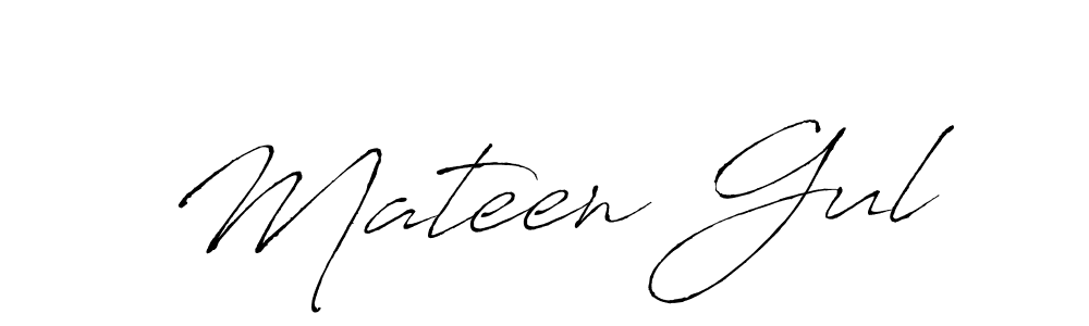 Make a beautiful signature design for name Mateen Gul. Use this online signature maker to create a handwritten signature for free. Mateen Gul signature style 6 images and pictures png