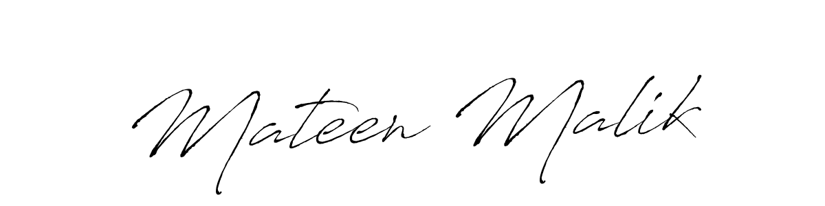 Make a beautiful signature design for name Mateen Malik. Use this online signature maker to create a handwritten signature for free. Mateen Malik signature style 6 images and pictures png