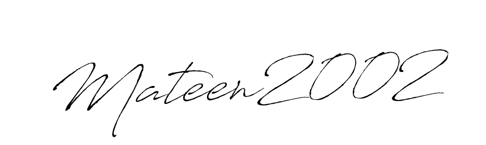 if you are searching for the best signature style for your name Mateen2002. so please give up your signature search. here we have designed multiple signature styles  using Antro_Vectra. Mateen2002 signature style 6 images and pictures png
