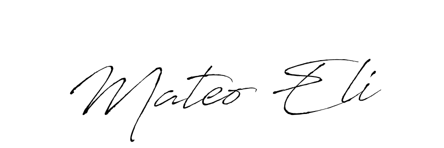 Also You can easily find your signature by using the search form. We will create Mateo Eli name handwritten signature images for you free of cost using Antro_Vectra sign style. Mateo Eli signature style 6 images and pictures png