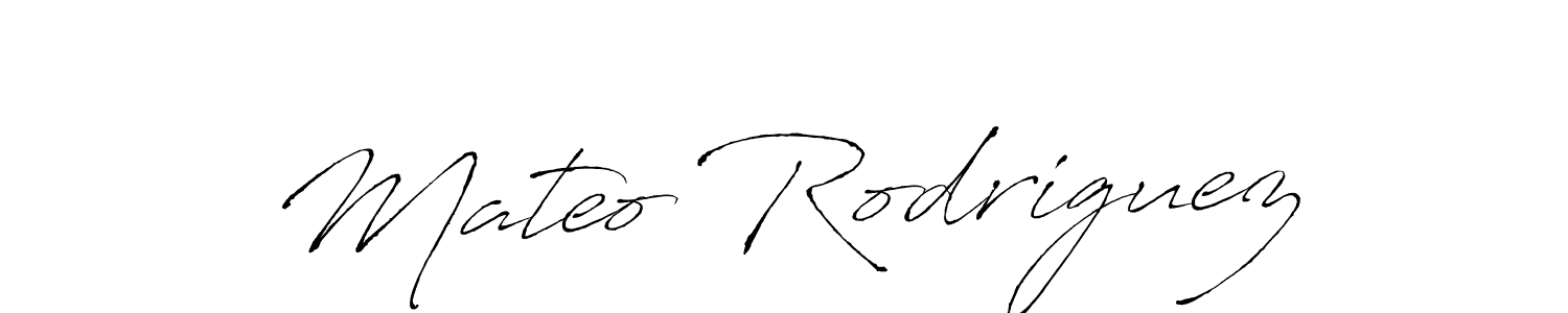 How to make Mateo Rodriguez signature? Antro_Vectra is a professional autograph style. Create handwritten signature for Mateo Rodriguez name. Mateo Rodriguez signature style 6 images and pictures png