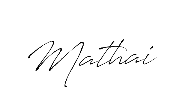 Make a beautiful signature design for name Mathai. With this signature (Antro_Vectra) style, you can create a handwritten signature for free. Mathai signature style 6 images and pictures png