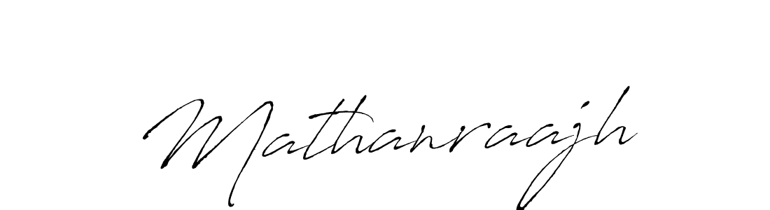 Mathanraajh stylish signature style. Best Handwritten Sign (Antro_Vectra) for my name. Handwritten Signature Collection Ideas for my name Mathanraajh. Mathanraajh signature style 6 images and pictures png