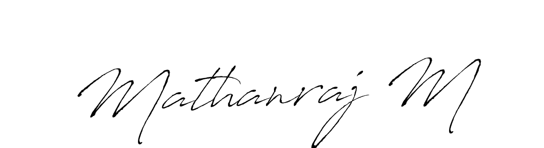 Similarly Antro_Vectra is the best handwritten signature design. Signature creator online .You can use it as an online autograph creator for name Mathanraj M. Mathanraj M signature style 6 images and pictures png