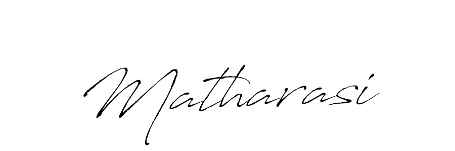 Design your own signature with our free online signature maker. With this signature software, you can create a handwritten (Antro_Vectra) signature for name Matharasi. Matharasi signature style 6 images and pictures png