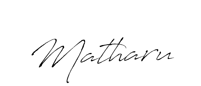 Once you've used our free online signature maker to create your best signature Antro_Vectra style, it's time to enjoy all of the benefits that Matharu name signing documents. Matharu signature style 6 images and pictures png