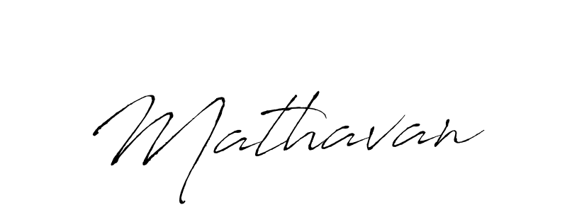 Use a signature maker to create a handwritten signature online. With this signature software, you can design (Antro_Vectra) your own signature for name Mathavan. Mathavan signature style 6 images and pictures png