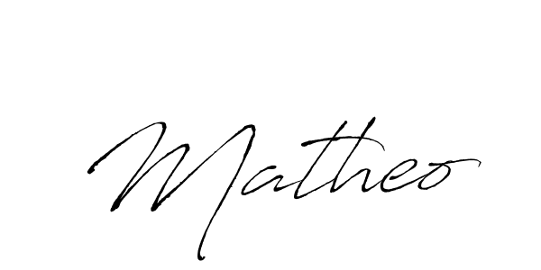 Matheo stylish signature style. Best Handwritten Sign (Antro_Vectra) for my name. Handwritten Signature Collection Ideas for my name Matheo. Matheo signature style 6 images and pictures png