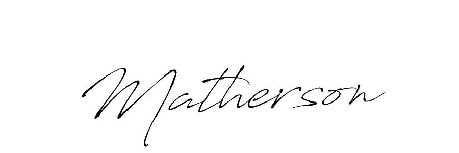 Matherson stylish signature style. Best Handwritten Sign (Antro_Vectra) for my name. Handwritten Signature Collection Ideas for my name Matherson. Matherson signature style 6 images and pictures png