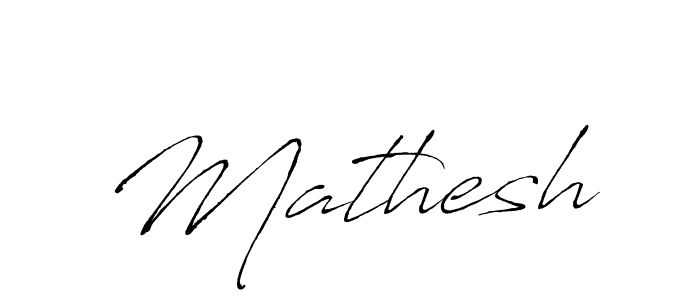Mathesh stylish signature style. Best Handwritten Sign (Antro_Vectra) for my name. Handwritten Signature Collection Ideas for my name Mathesh. Mathesh signature style 6 images and pictures png