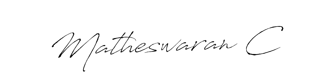 Also we have Matheswaran C name is the best signature style. Create professional handwritten signature collection using Antro_Vectra autograph style. Matheswaran C signature style 6 images and pictures png