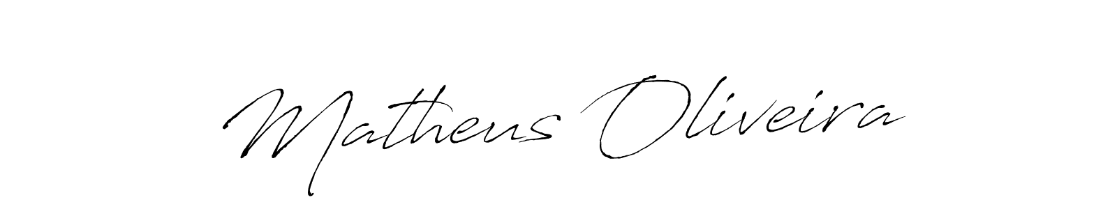 Create a beautiful signature design for name Matheus Oliveira. With this signature (Antro_Vectra) fonts, you can make a handwritten signature for free. Matheus Oliveira signature style 6 images and pictures png