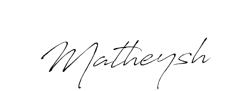 You can use this online signature creator to create a handwritten signature for the name Matheysh. This is the best online autograph maker. Matheysh signature style 6 images and pictures png