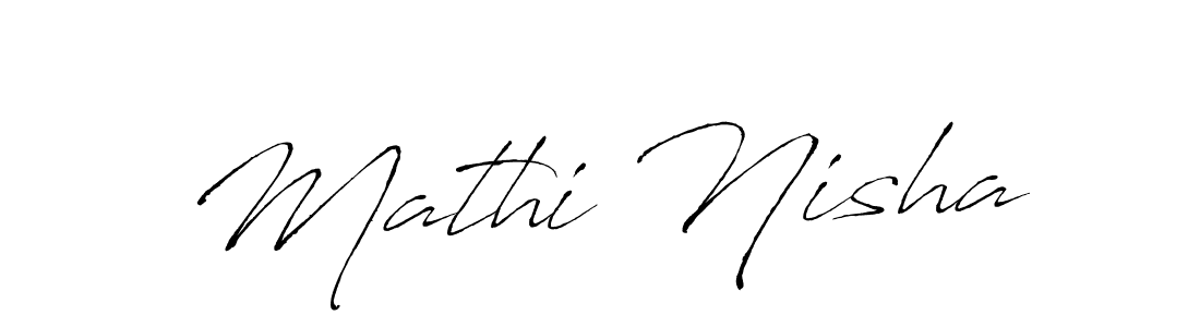 See photos of Mathi Nisha official signature by Spectra . Check more albums & portfolios. Read reviews & check more about Antro_Vectra font. Mathi Nisha signature style 6 images and pictures png
