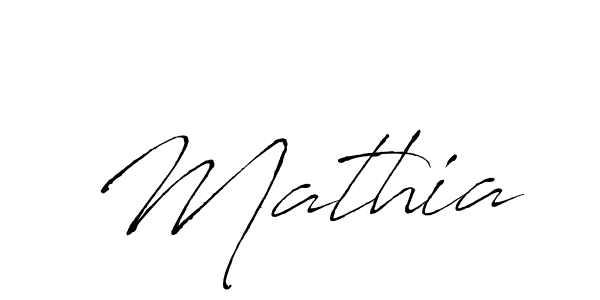 You should practise on your own different ways (Antro_Vectra) to write your name (Mathia) in signature. don't let someone else do it for you. Mathia signature style 6 images and pictures png