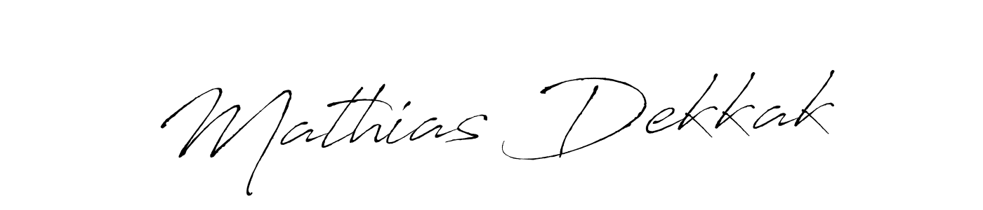It looks lik you need a new signature style for name Mathias Dekkak. Design unique handwritten (Antro_Vectra) signature with our free signature maker in just a few clicks. Mathias Dekkak signature style 6 images and pictures png