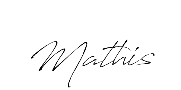 Mathis stylish signature style. Best Handwritten Sign (Antro_Vectra) for my name. Handwritten Signature Collection Ideas for my name Mathis. Mathis signature style 6 images and pictures png