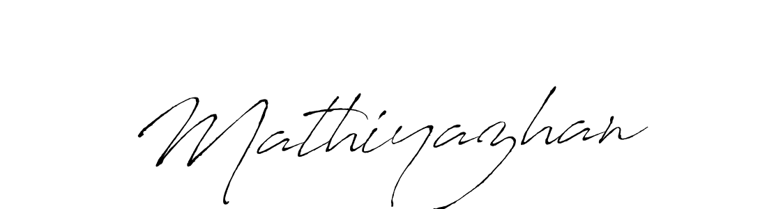 Create a beautiful signature design for name Mathiyazhan. With this signature (Antro_Vectra) fonts, you can make a handwritten signature for free. Mathiyazhan signature style 6 images and pictures png