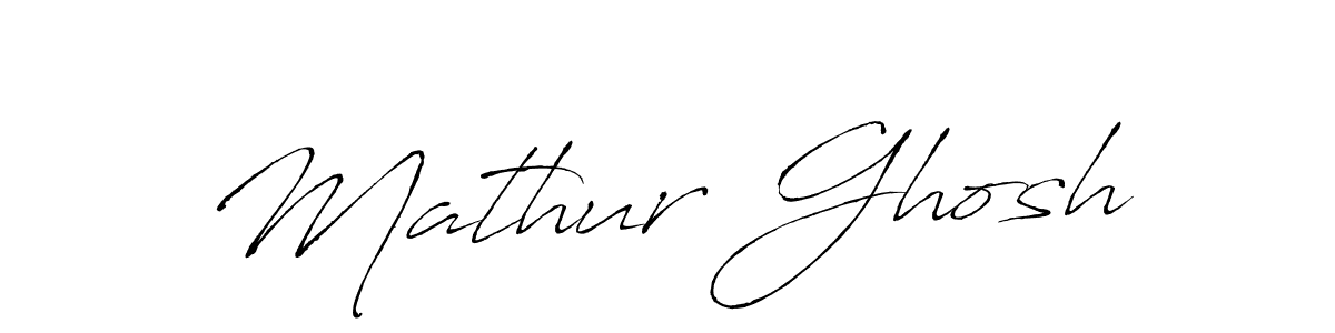 Make a beautiful signature design for name Mathur Ghosh. Use this online signature maker to create a handwritten signature for free. Mathur Ghosh signature style 6 images and pictures png