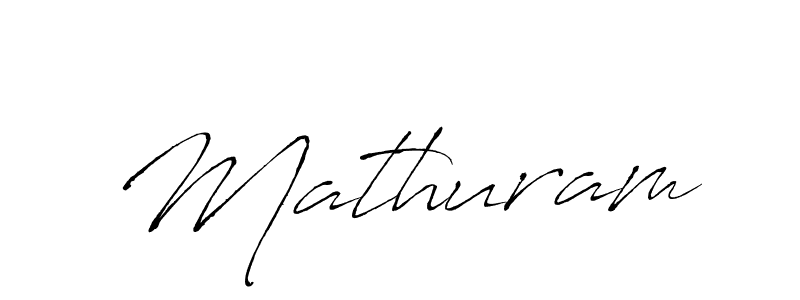 How to make Mathuram signature? Antro_Vectra is a professional autograph style. Create handwritten signature for Mathuram name. Mathuram signature style 6 images and pictures png