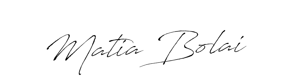 Make a beautiful signature design for name Matia Bolai. With this signature (Antro_Vectra) style, you can create a handwritten signature for free. Matia Bolai signature style 6 images and pictures png