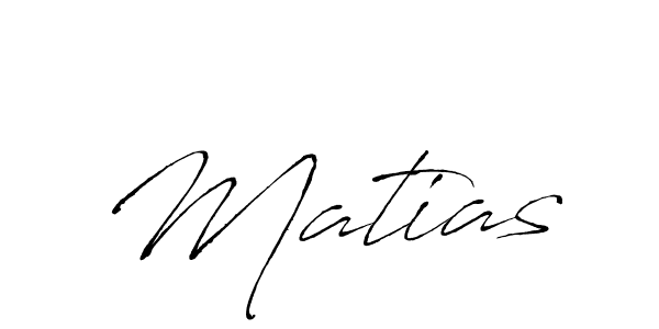 Use a signature maker to create a handwritten signature online. With this signature software, you can design (Antro_Vectra) your own signature for name Matias. Matias signature style 6 images and pictures png